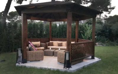 Beneficios de una pérgola hexagonal